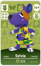 Load image into Gallery viewer, Sylvia - Villager NFC Card for Animal Crossing New Horizons Amiibo
